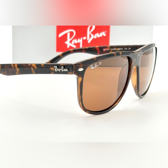 Ray-Ban Rb4147 Boyfriend Lens Sunglasses Light Havana Brown Lens  262 - Picture 4 of 14